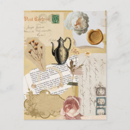 Alte Zeitschriften Viktorianische Zeit Vintag Post Postkarte