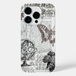 Alte Zeitung Case-Mate iPhone 14 Pro Hülle