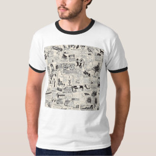 Alte Zeitung T-Shirt