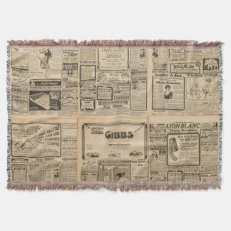 Alte Zeitung: Vintager Hintergrund. Decke