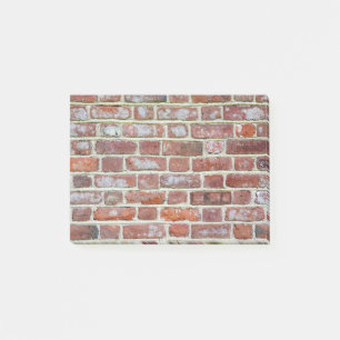 Alte Ziegelmauer Post-it Klebezettel