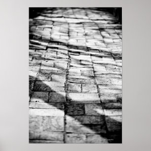 Alte Ziegelsteinbahn Poster