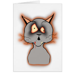 Alte Zombie-Miezekatze