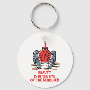 Alte Zugmaschine Schlüsselanhänger