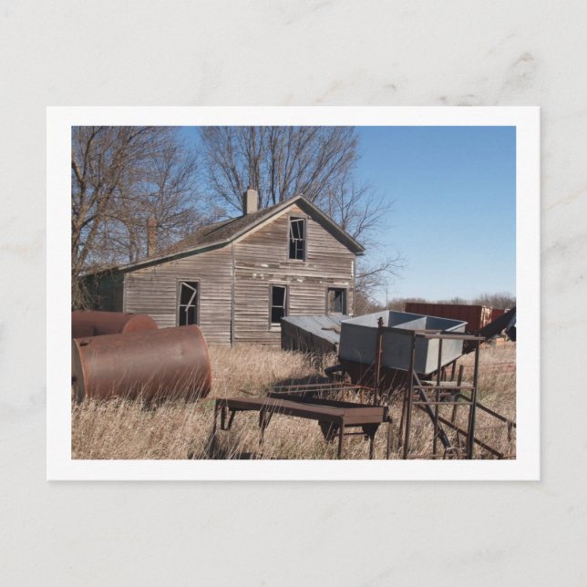 ALTE ZUHAUSE POSTKARTE (Vorderseite)