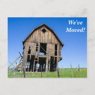 Alte Zuhause Wir haben eine neue Postkarte