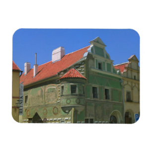 Alten Stadtrand umgeben von Renaissancehäusern aus Magnet