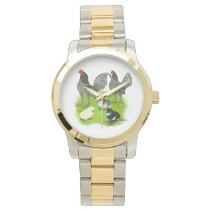 Altenglische Blue Game Familie Armbanduhr