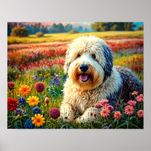 Altenglischer Schäferhund Poster