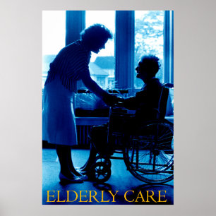 Altenpflege Poster