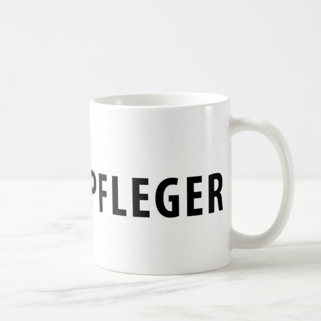 Altenpfleger Ikone Kaffeetasse (Rechts)