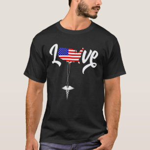 Altenpflegerin für Frauen Engel Krankenpflegeschul T-Shirt