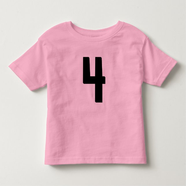 ALTER 4 VIER FUNNY JERSEY T - SHIRT (Vorderseite)