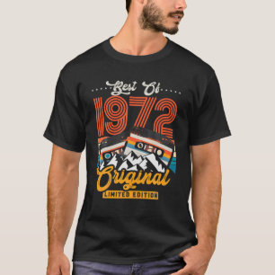 Alter 50 von 1972 Cassette Limited Edition 50. T-Shirt