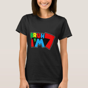 Alter 7 Ich bin 7 Es ist mein 7. Geburtstag Sieben T-Shirt