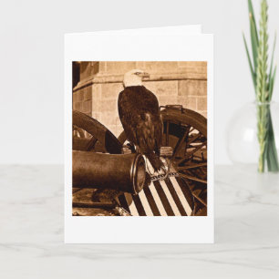 Alter Abe-The Wisconsin Krieg Eagle Stereoview Ca Karte