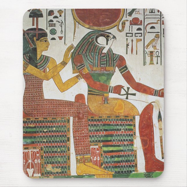Alter Ägypter Horus Mousepad (Vorne)