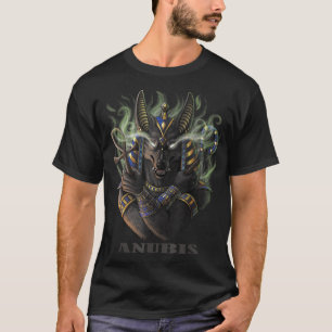 Alter ägyptischer Gott des Toten Anubis Familie jm T-Shirt