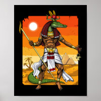 Alter ägyptischer Gott Sobek