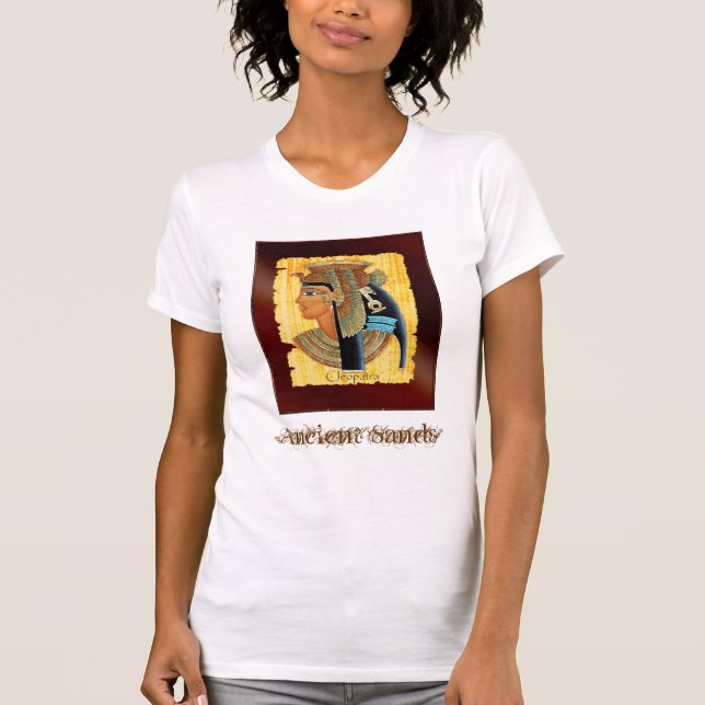 Alter ägyptischer Königin Kleopatra-T - Shirt (Vorderseite)