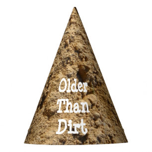 Älter als Schmutz-Party-Hüte Partyhütchen