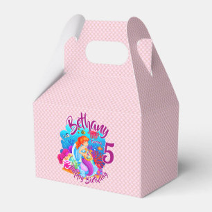 Alter ändern Name Mermaid Geburtstagspartei perso Geschenkschachtel
