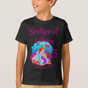 Alter ändern Name Mermaid Geburtstagspartei person T-Shirt