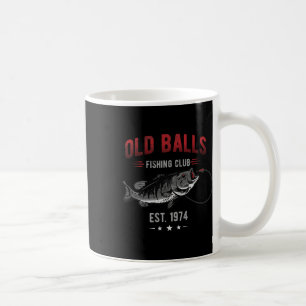 Alter Angelclub Est. 1974 Oder Angler Geburtstag  Kaffeetasse