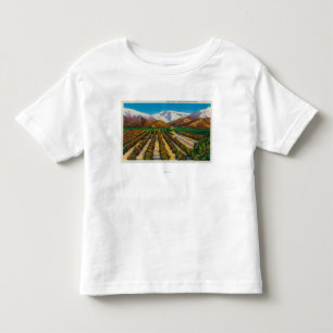 Alter Baldy Berg von den orange Waldungen Kleinkind T-shirt