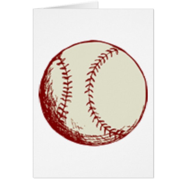 Alter Baseball-Entwurf (Vorne)