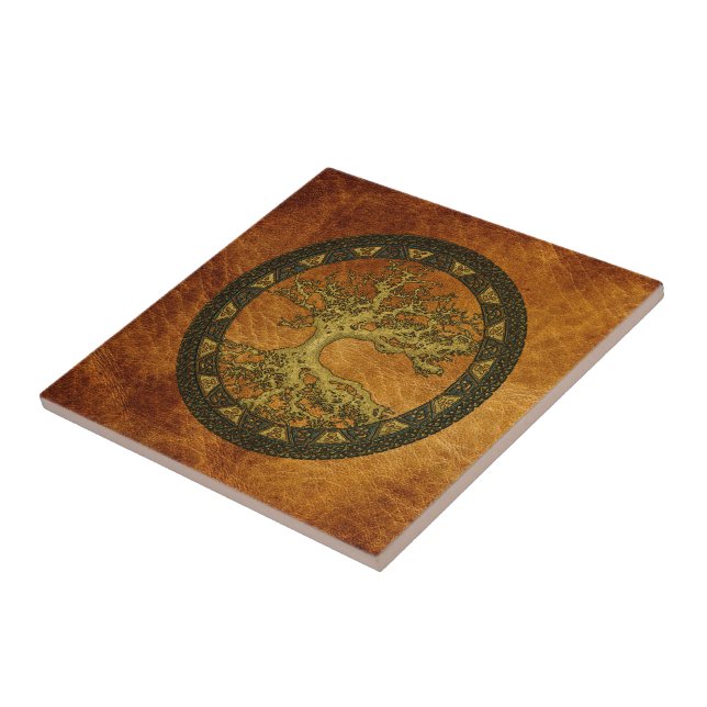 Alter Baum Fliese (Seite)