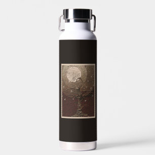 Alter Baum Mond & Sterne B Trinkflasche