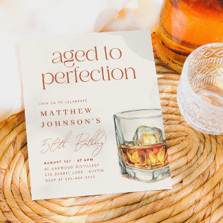 Alter bis Perfection Whiskey Budget Geburtstagspar