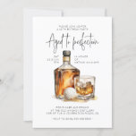 Alter bis Perfection Whiskey & Golf Herren Geburts Einladung<br><div class="desc">Feiern Sie mit unserer "Whiskey Golf Birthday Bash: Aged to Perfection" Einladung das Raffinierte Zeitalter. Diese Einladung ist für den Gentleman, der eine Runde Golf und einen feinen Whiskey schätzt, gedacht und verbindet Eleganz mit einem Hauch von Spielgeist. Es ist der perfekte Weg, um die Feierlichkeiten für den reifen Mann...</div>