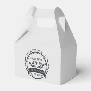 Alter bis Perfektion Geschenkschachtel