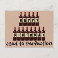 Alter bis Perfektion Wein Lover Happy Birthday