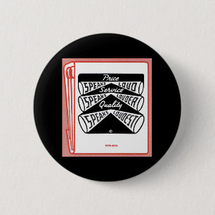 alter Buchcover Price Speaks Loud Button