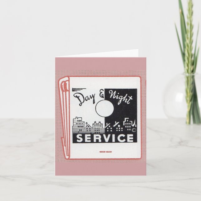 alter Buchumschlag Tag & Nacht Service (Vorderseite)