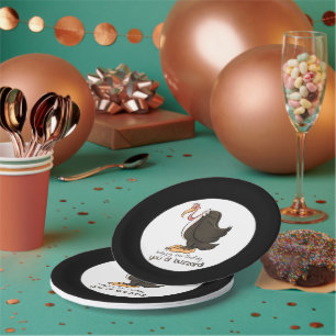 Alter Bussard-Pappteller alles Gute zum Geburtstag Pappteller