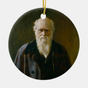 Alter Charles Darwin-Atheist eine Verzierung Keramikornament