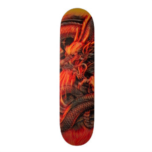 Alter chinesischer Feuer-Drache-kundenspezifisches Skateboard