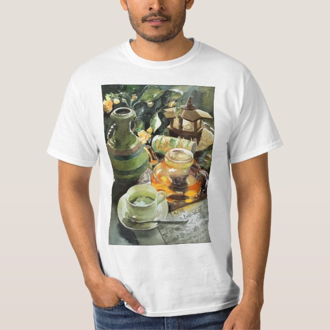 Alter chinesischer Tee (Vorderseite)