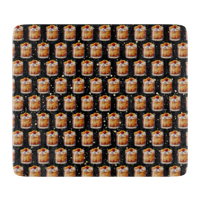 Alter Cocktail Schneidebrett (Vorderseite)