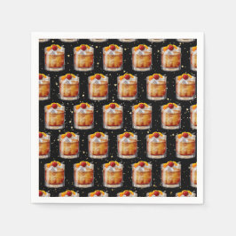 Alter Cocktail Serviette