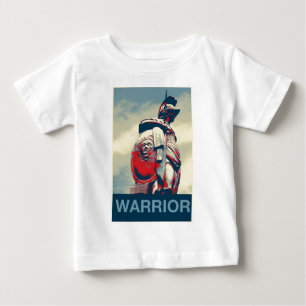 Alter Colosseum spartanischer Kriegers-römischer Baby T-shirt