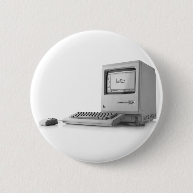 Alter Computer Button (Vorderseite)