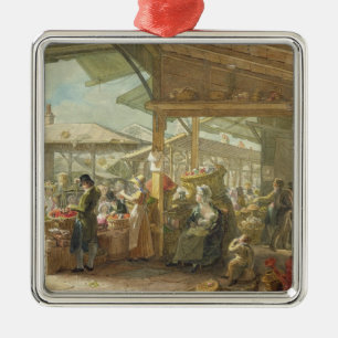 Alter Covent Garten-Markt, 1825 Ornament Aus Metall