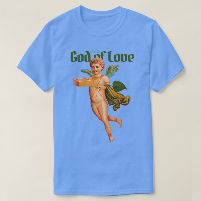 Alter Cupid Engel Gott der Liebe T-Shirt (Design vorne)