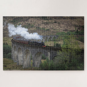 Alter Dampfzüge auf dem Glenfinnan-Viadukt Puzzle
