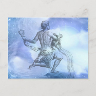 Alter des Aquarius Postkarte